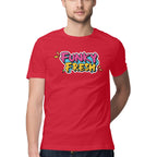 Men's Funky Fresh Design Printed T-Shirt