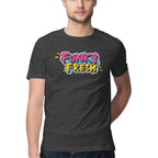 Men's Funky Fresh Design Printed T-Shirt