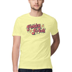 Men's Funky Fresh Design Printed T-Shirt