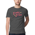 Men's Funky Fresh Design Printed T-Shirt