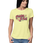 Women's Funky Fresh Graphics Printed T-Shirt