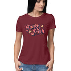 Women's Funky Fresh Graphics Printed T-Shirt