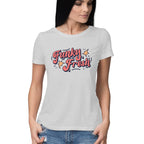 Women's Funky Fresh Graphics Printed T-Shirt