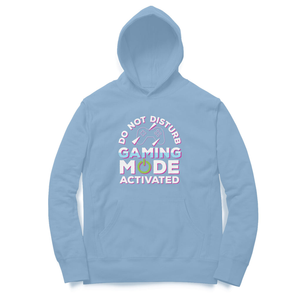 Men's Do Not Disturb Gaming Mode Activated Graphics Printed Hoodies