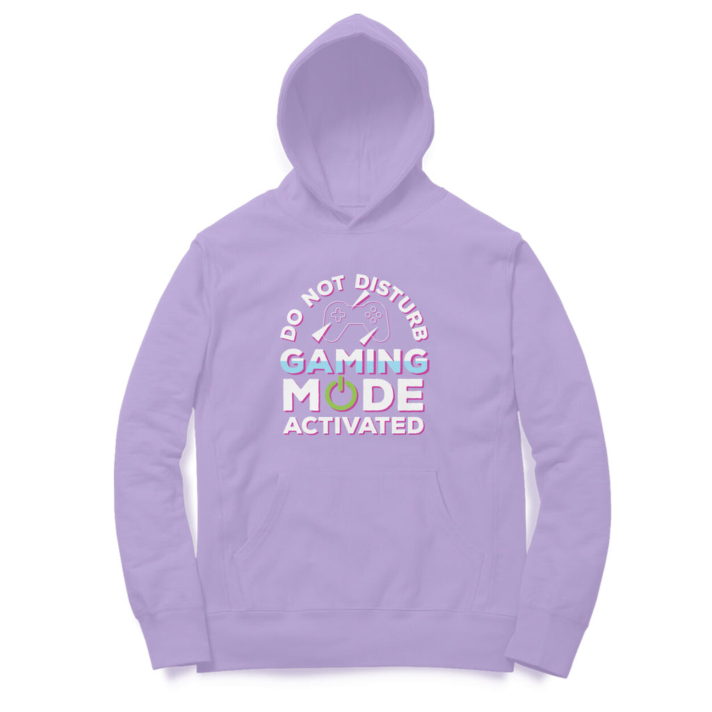 Men's Do Not Disturb Gaming Mode Activated Graphics Printed Hoodies