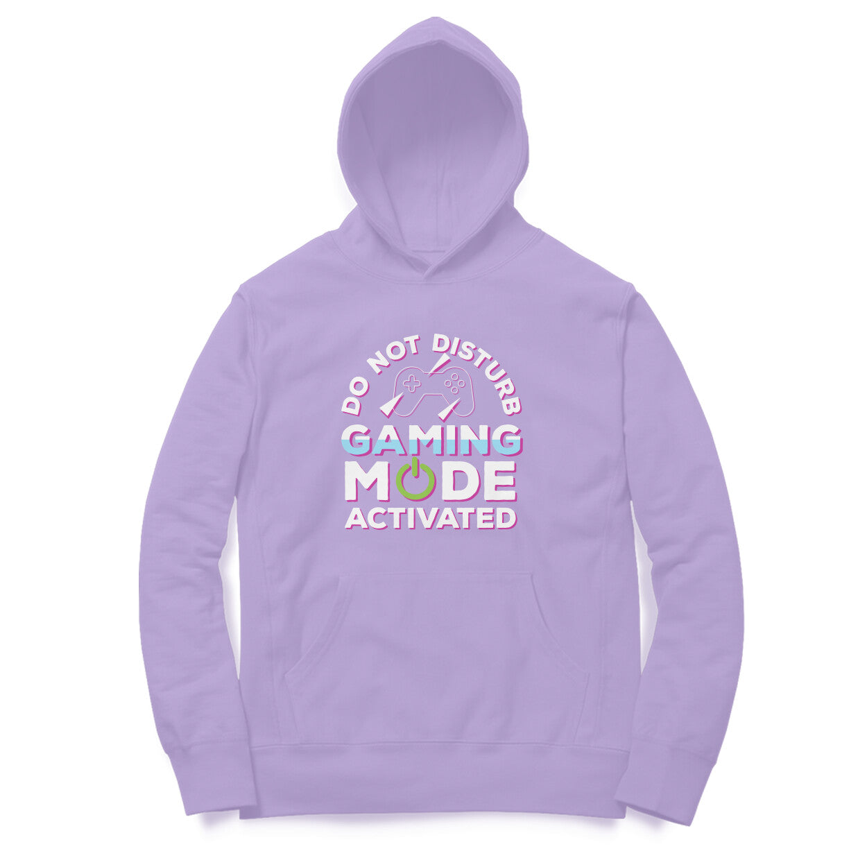 Men's Do Not Disturb Gaming Mode Activated Graphics Printed Hoodies