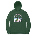 Men's Do Not Disturb Gaming Mode Activated Graphics Printed Hoodies