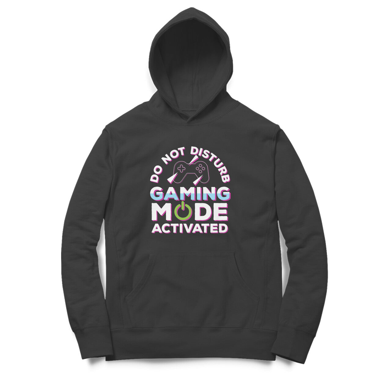 Women's Do Not Disturb Gaming Mode Activated Graphics Printed Hoodies