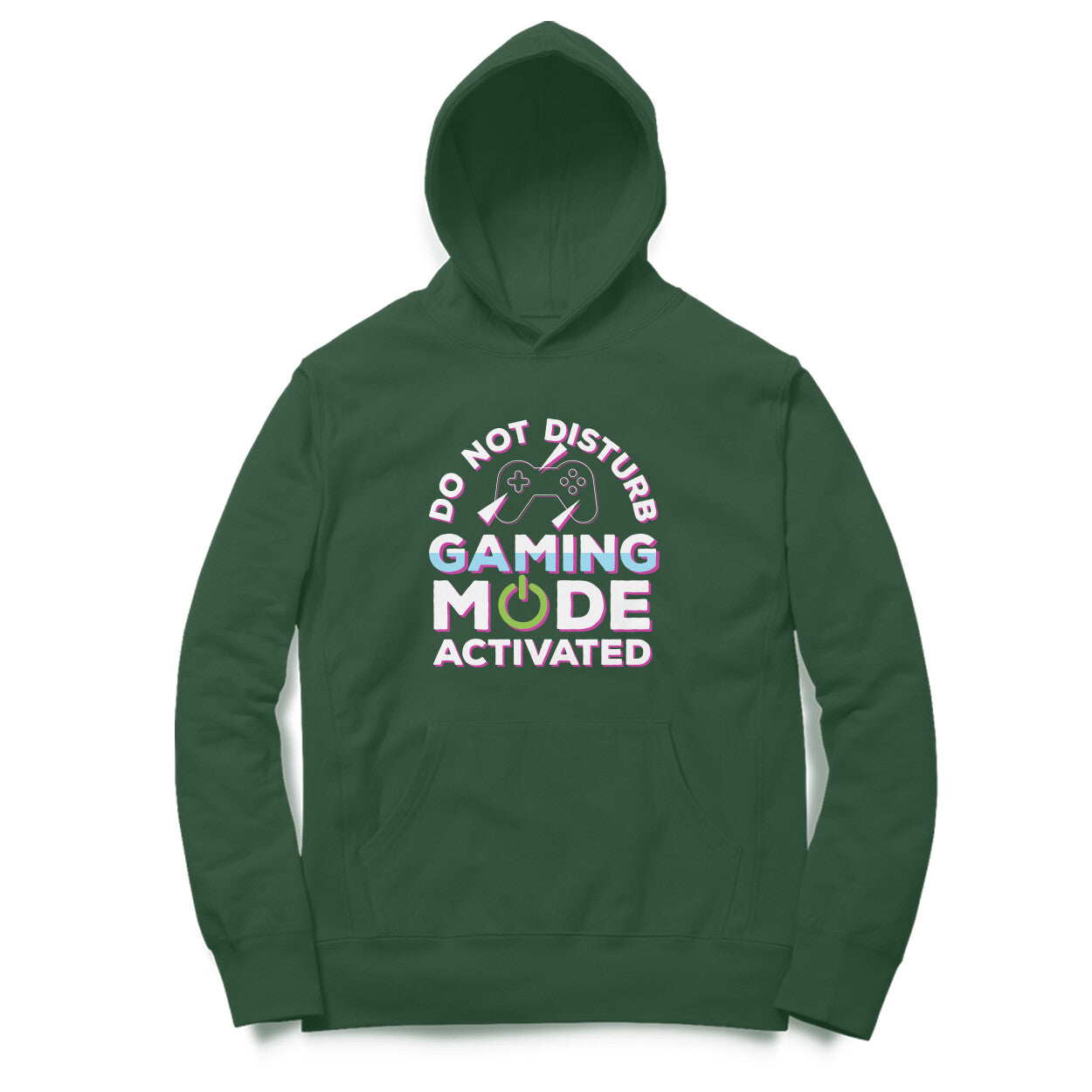 Women's Do Not Disturb Gaming Mode Activated Graphics Printed Hoodies