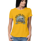 Women's Ride The Rails Graphics Printed T-Shirt