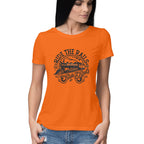 Women's Ride The Rails Graphics Printed T-Shirt