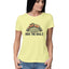 Women's Ride The Rails Graphics Printed T-Shirt