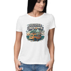 Women's Discover the Unknown Graphics Printed T-Shirt
