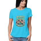 Women's wayfarer's wonderland Graphics Printed T-Shirt