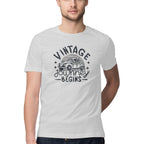 Men's Vintage journey begins Design Printed T-Shirt