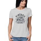 Women's Vintage journey begins Graphics Printed T-Shirt