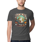 Men's Roam the world Design Printed T-Shirt
