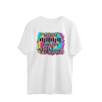 Women's  Because Mama Runs This ShitShow Graphics Printed Oversized T-Shirt