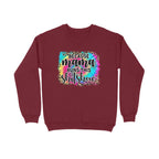 Women's  Because Mama Runs This ShitShow Graphics Printed Sweatshirts
