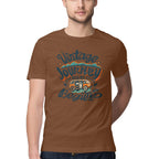 Men's Vintage Journey begins Design Printed T-Shirt