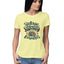 Women's Vintage Journey begins Graphics Printed T-Shirt
