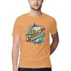 Men's The road less traveled Design Printed T-Shirt