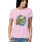Women's The road less traveled Graphics Printed T-Shirt