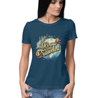 Women's The road less traveled Graphics Printed T-Shirt