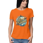 Women's The road less traveled Graphics Printed T-Shirt