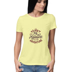 Women's Ticket to adventure Graphics Printed T-Shirt