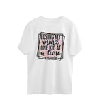 Women's Losing My Mind One Kid At A Time Graphics Printed Oversized T-Shirt