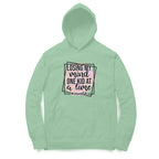 Women's Losing My Mind One Kid At A Time Graphics Printed Hoodies