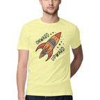 Men's Onward Upward Design Printed T-Shirt
