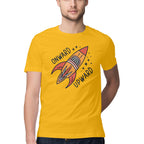 Men's Onward Upward Design Printed T-Shirt