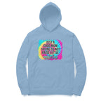 Women's Just A good Mom Trying To Not Raise Little Assholes Graphics Printed Hoodies