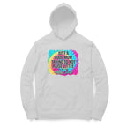 Women's Just A good Mom Trying To Not Raise Little Assholes Graphics Printed Hoodies