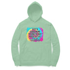 Women's Just A good Mom Trying To Not Raise Little Assholes Graphics Printed Hoodies