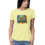 Women's Mother Hustler Graphics Printed T-Shirt