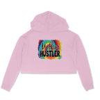 Women's Mother Hustler Graphics Printed Crop Hoodies