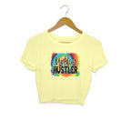 Women's Mother Hustler Graphics Printed Crop Tops