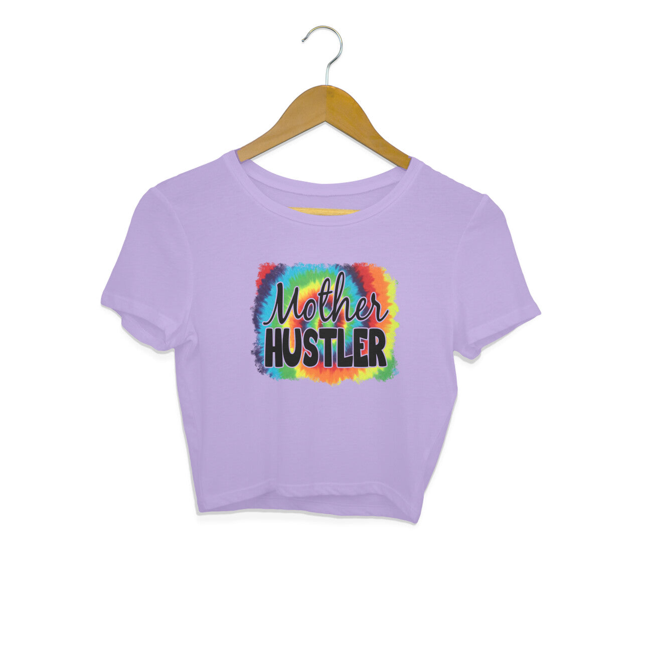 Women's Mother Hustler Graphics Printed Crop Tops