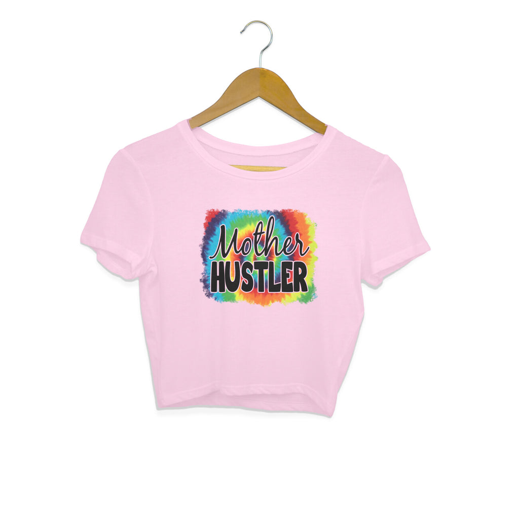 Women's Mother Hustler Graphics Printed Crop Tops