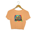 Women's Mother Hustler Graphics Printed Crop Tops
