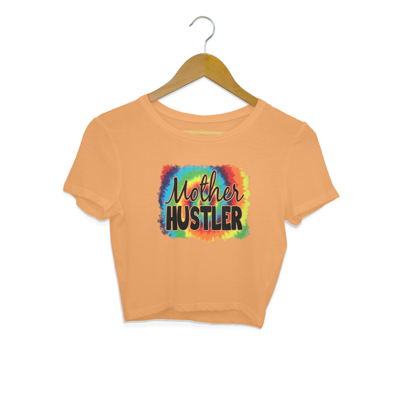 Women's Mother Hustler Graphics Printed Crop Tops