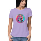 Women's Not The Worst Mom Graphics Printed T-Shirt