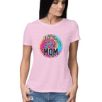 Women's Not The Worst Mom Graphics Printed T-Shirt