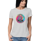 Women's Not The Worst Mom Graphics Printed T-Shirt