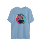 Women's Not The Worst Mom Graphics Printed Oversized T-Shirt