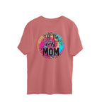 Women's Not The Worst Mom Graphics Printed Oversized T-Shirt