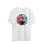Women's Not The Worst Mom Graphics Printed Oversized T-Shirt